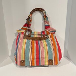 Colorful Fossil Tote Bag